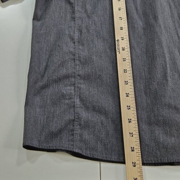 Cloudveil Shirt Mens M Gray SS Button Down Stretch Pocket Casual Outdoor FLAW - Picture 6 of 16